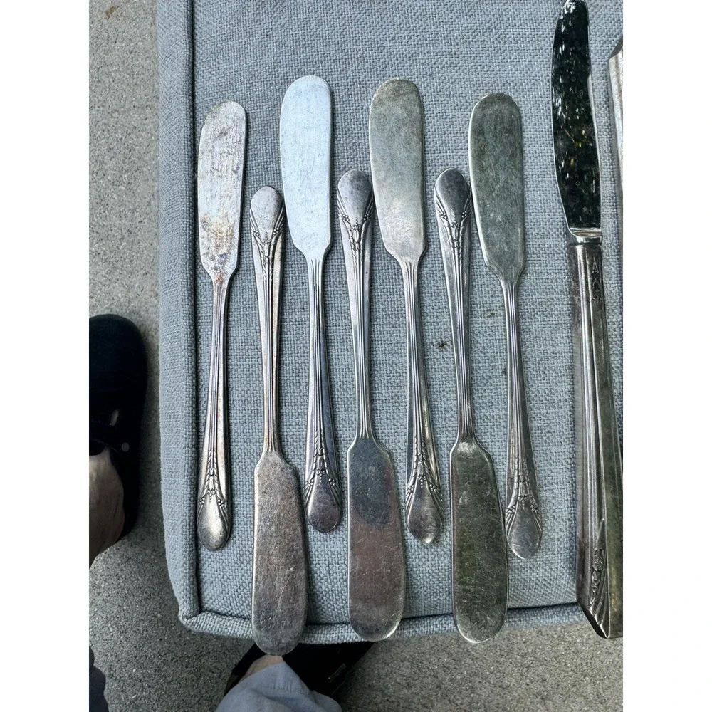 Rogers & Bro XII Sectional IS - Silverplate Flatware - PICARDY 57 Pieces